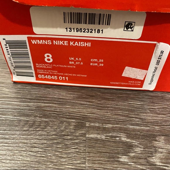 -SOLD-Nike Kaishi athletic running shoes size 8 - Picture 10 of 12